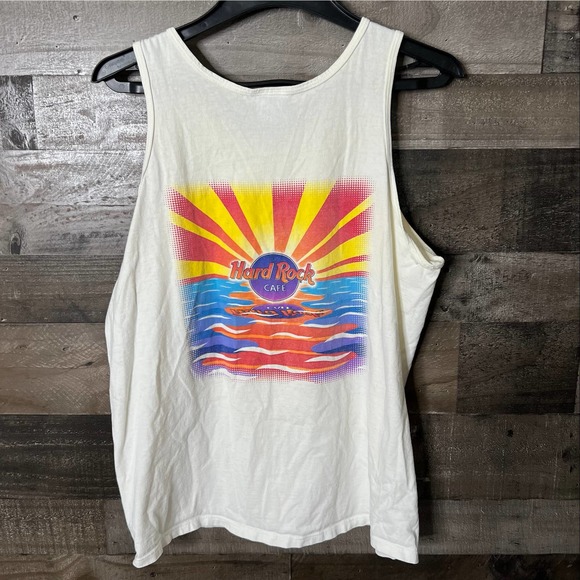 SOLD VTG Hard Rock Cafe USA Tank Top Large - Picture 2 of 3